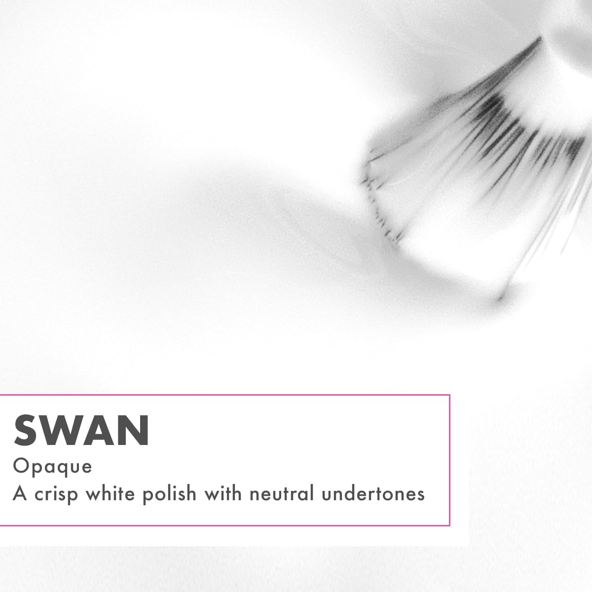 Olive & June Quick Dry Nail Polish | Instant, Fast-Drying, Smudgeproof Color | 15-free, Vegan, Cruelty-Free Formula | Lasts up to 5 Days | Salon-Quality Manicure, Pedicure at Home | Swan Opaque White-Velvo Beauty