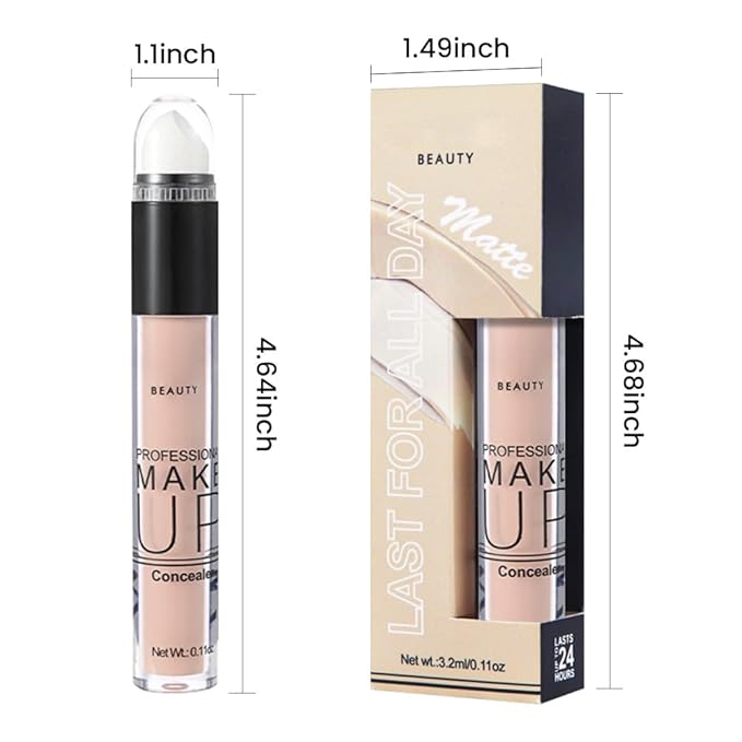 1 Pack Liquid Foundation Cream for Face Makeup,Durable Full Coverage Matte Concealer Make Up,Oil Control & Waterproof Base Primer -0.35 Fl.Oz (03#)-Velvo Beauty