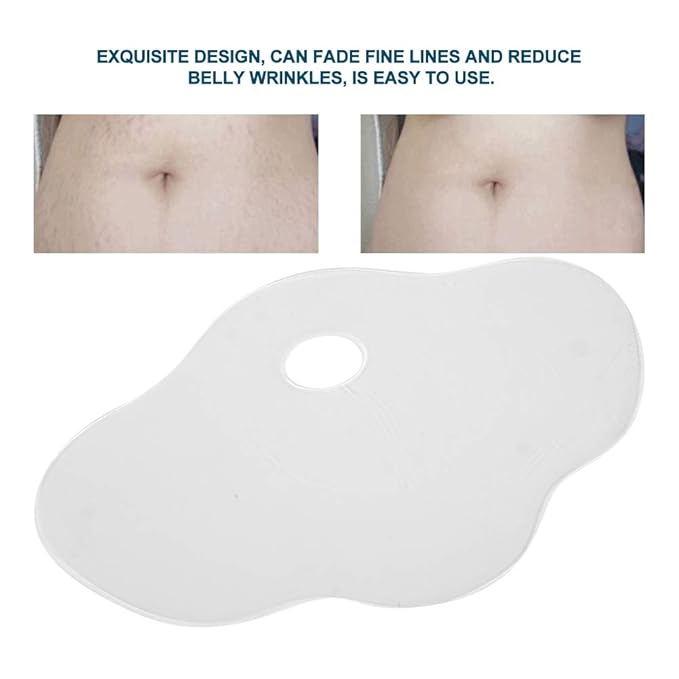 Beauty Stickers,Reusable Silicone AntiWrinkle Belly Stomach Pads Stickers Stretch Marks Removal For Skin Care-Velvo Beauty