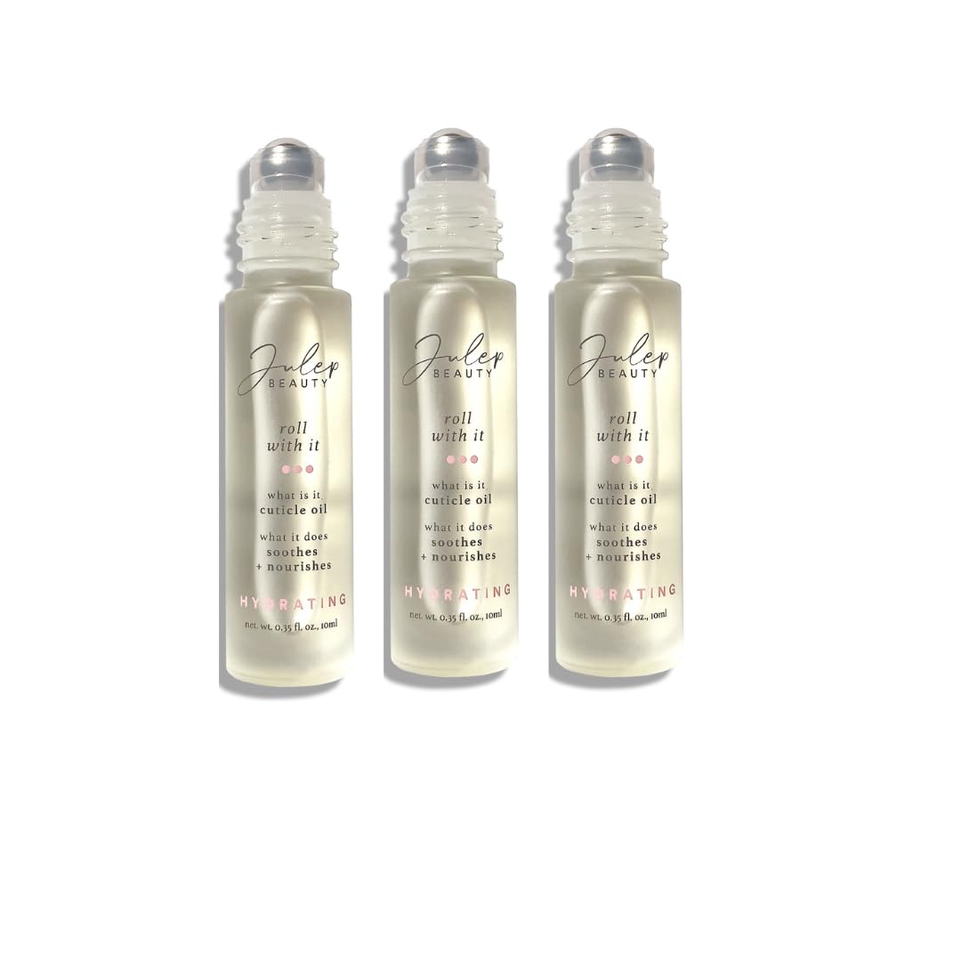 Julep Roll With It Cuticle Oil Trio – Nourishing Nail & Cuticle Care Set with Natural Oils for Hydration and Healthy-Looking Nails-Velvo Beauty