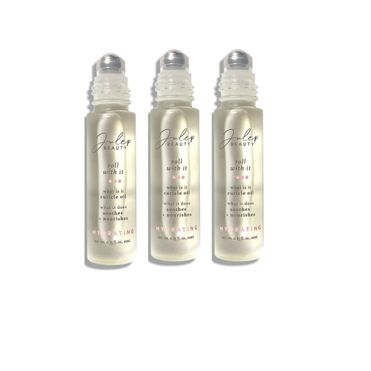 Julep Roll With It Cuticle Oil Trio – Nourishing Nail & Cuticle Care Set with Natural Oils for Hydration and Healthy-Looking Nails-Velvo Beauty