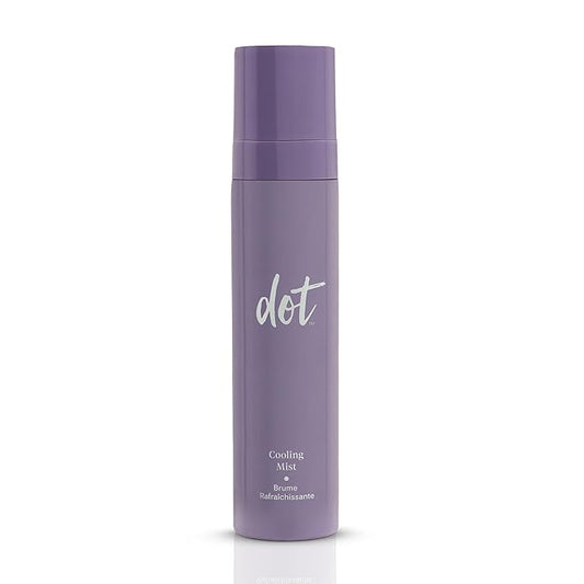 dot Cooling Facial Mist With Vitamin C, Plant-Based Antioxidants & Skin Revitalizing Feminage - Face Mist that Moistures, Rejuvenates & Clarifies – For All Skin Types – Menopause Skincare - 3.4 oz-Velvo Beauty