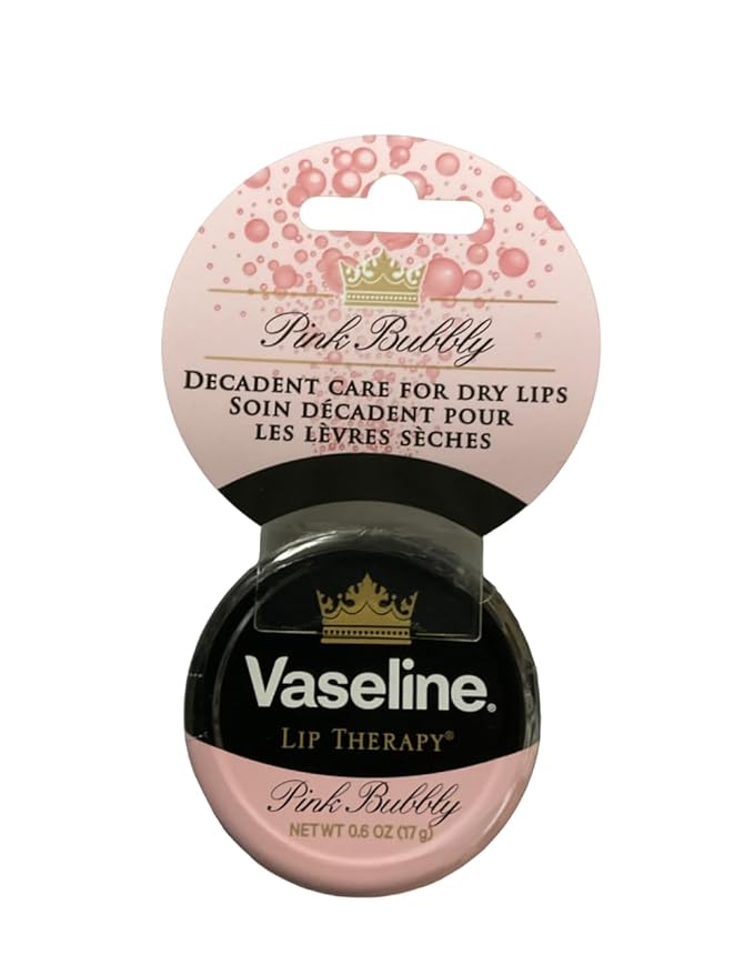 VASELINE Limited Edition Pink Bubbly Lip Therapy, 17g / 0.6 oz-Velvo Beauty