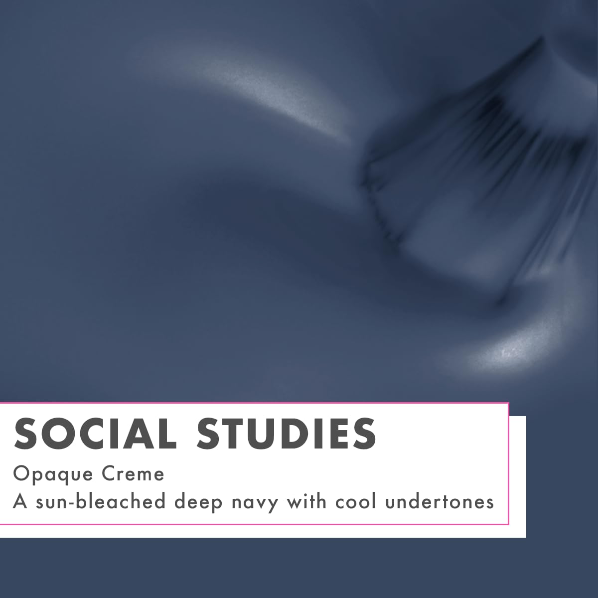 Olive & June Long Lasting Nail Polish | Gel-Like Finish No Lamp Needed | Lasts up to 10 days |Salon-Quality Color at Home |15-Free Vegan Cruelty-Free Chip-Resistant Shine |Social Studies Gunmetal Blue-Velvo Beauty