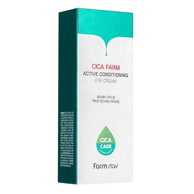 FARMSTAY CICA FARM ACTIVE CONDITIONING EYE CREAM-Velvo Beauty