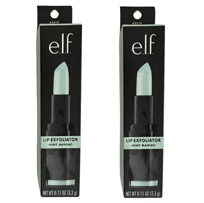 ELF Pack of 2 E.l.f. Lip Exfoliator, Mint Maniac 82512-Velvo Beauty