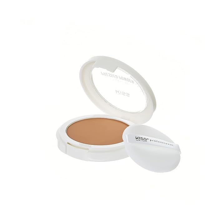 KISS Cover and Care Acne Control Pressed Powder- APP425 (Cognac)-Velvo Beauty
