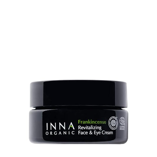 FRANKINCENSE REVITALIZING FACE & EYE CREAM, Anti-aging, Wrinkle Care, Moisturizing, Luxury Clean Beauty, Certified Organic, 1.7 fl.oz.-Velvo Beauty