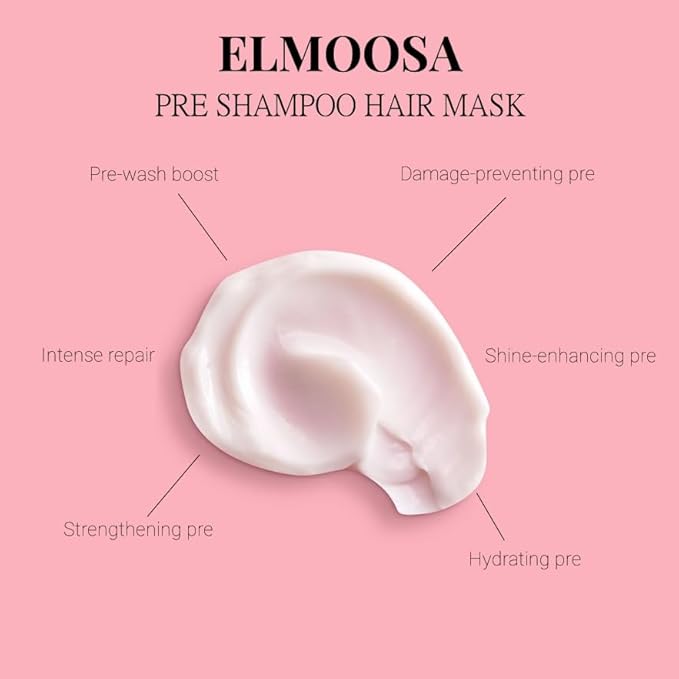 Caviar Pre-Shampoo Hair Mask - Repair Bleached Hair, Cold-Pressed Extract, For Permed/Damaged Hair/Caviar Hair Treatment/Heat Protection-Velvo Beauty