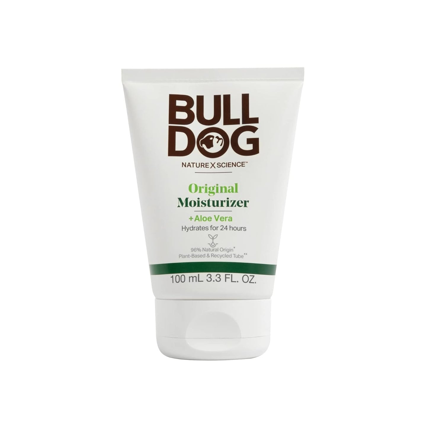 BULLDOG Mens Skincare and Grooming Face Moisturizer Original, 3.3 Fluid Ounce-Velvo Beauty
