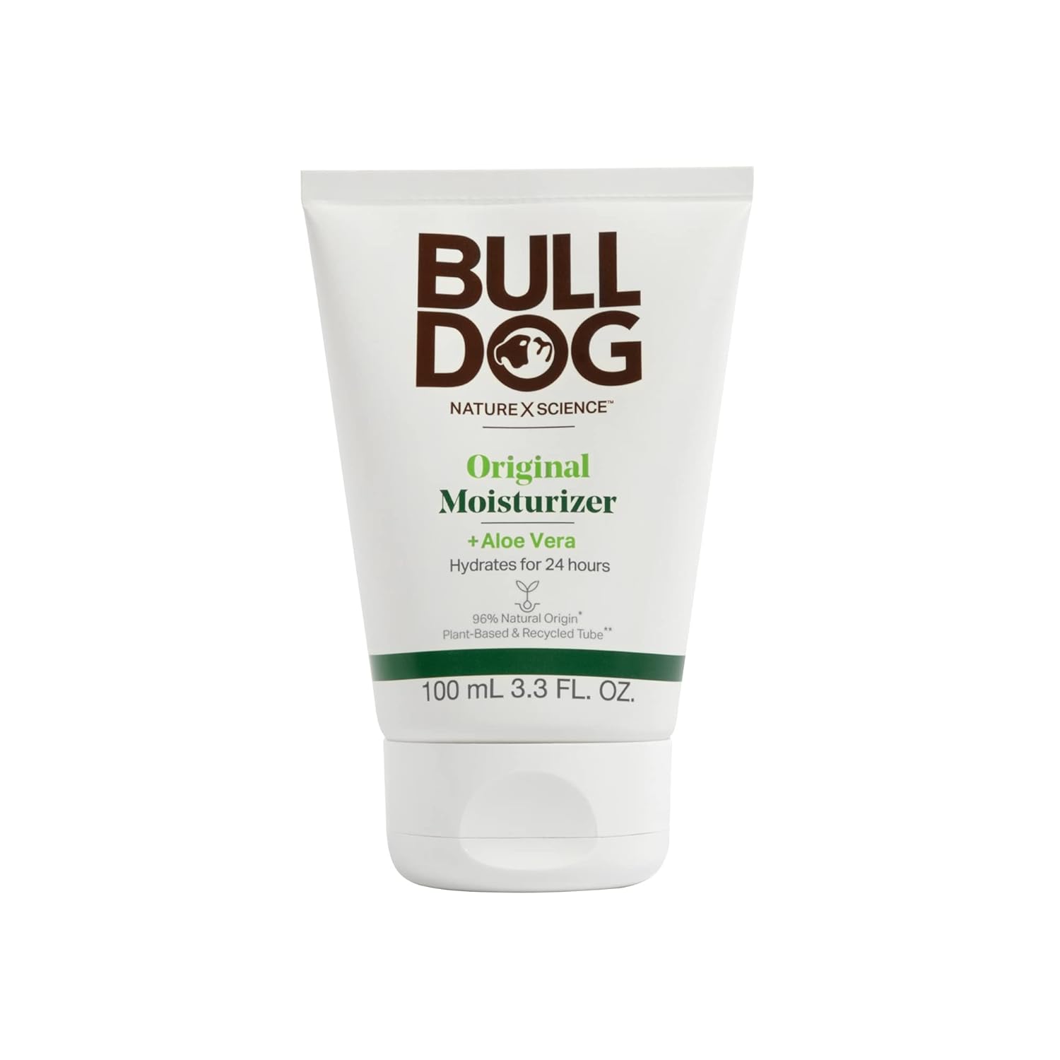 BULLDOG Mens Skincare and Grooming Face Moisturizer Original, 3.3 Fluid Ounce-Velvo Beauty