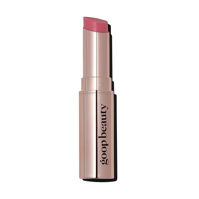 goop Beauty Tinted Lip Balm - Moisturizing, Soothing, Hydrating Lip Balm for Chapped, Cracked & Dry Lips, Nude-Pink Color, 0.16 oz-Velvo Beauty