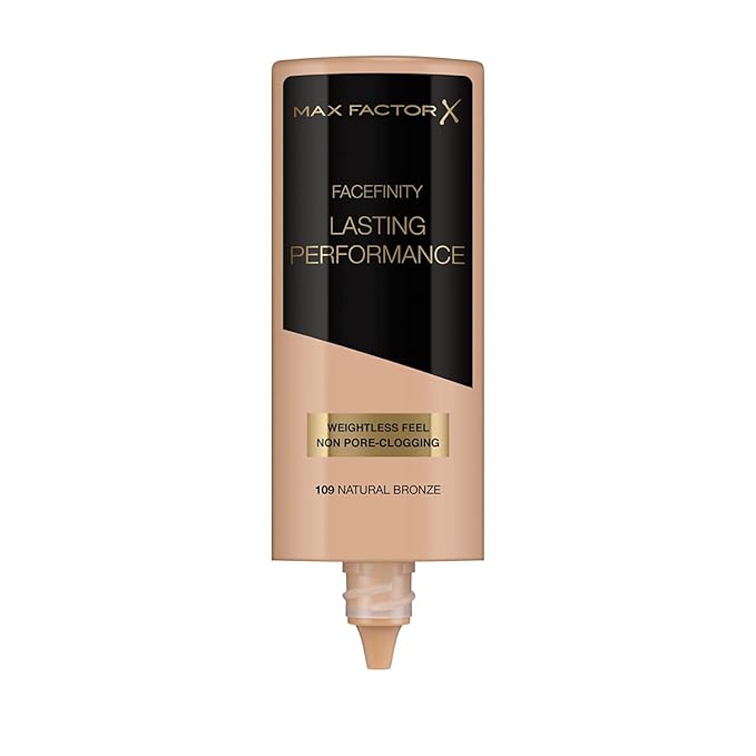 Max Factor Lasting Performance Long Lasting Foundation - # 109 Natural Bronze, 35 ml-Velvo Beauty