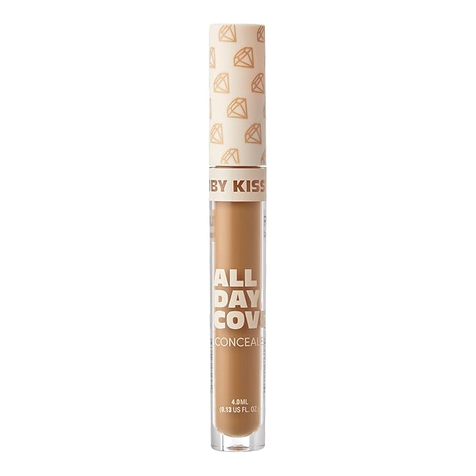 Ruby Kisses All Day Concealer Lightweight Full Coverage Multi-Use Concealer 0.13 Fl Oz (Cappuccino)-Velvo Beauty