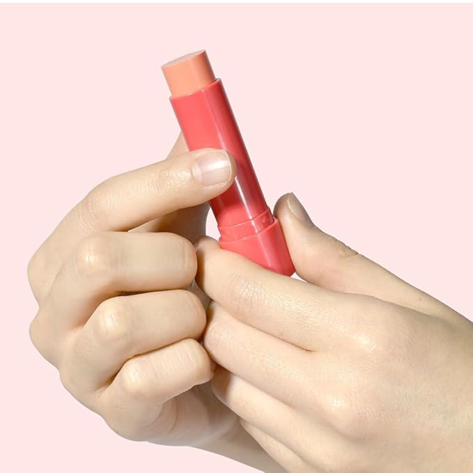 PS.PRETTYSKIN Moisture Lip Balm 0.15oz.(4.5g) Smooth, Soft Texture, Hydrating, Natural Shine, Glossy, korean lip balm (Peach)-Velvo Beauty