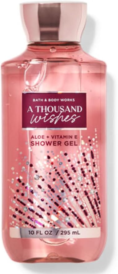 Bath & Body Works - 3 Piece Bundle - Spray - Body Cream - Shower Gel - Full Size and Gift Bag HELLO GORGEOUS (A Thousand Wishes)-Velvo Beauty