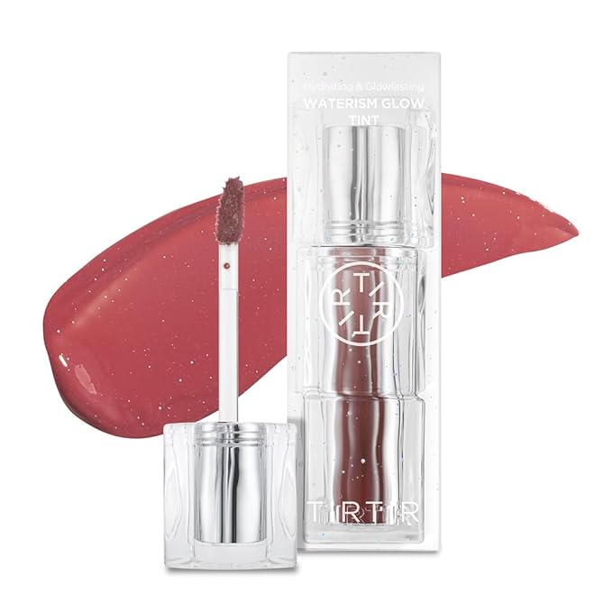 TIRTIR Waterism Tinted Lip Gloss #03 Sand Mond, 0.14 Fl Oz – Kiss Ready Lipgloss, 12H Long Lasting Non Sticky Natural Tinted Glow Korean Multiuse Cheek and Lip Tint for Women gift-Velvo Beauty