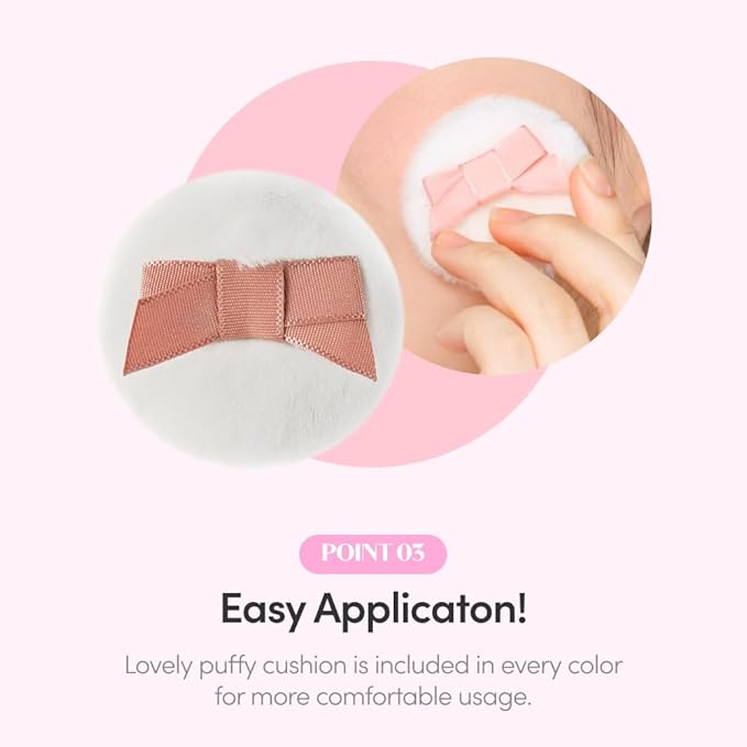 ETUDE Lovely Cookie Blusher #PK002 Grapefruit Jelly 4g | Glowing & Natural Powder Blush with Long-Lasting Sebum Control | Easy Application | Puffy Cushion for a Lovely Makeup Look-Velvo Beauty