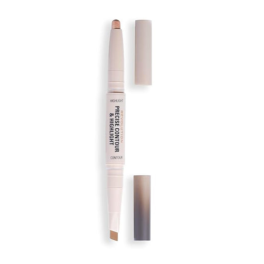 Revolution Beauty, Precise Contour & Highlight Stick, All-In-One Face Makeup Product, Highly Blendable with Matte Finish, Vegan & Cruelty-Free, Dark-Velvo Beauty