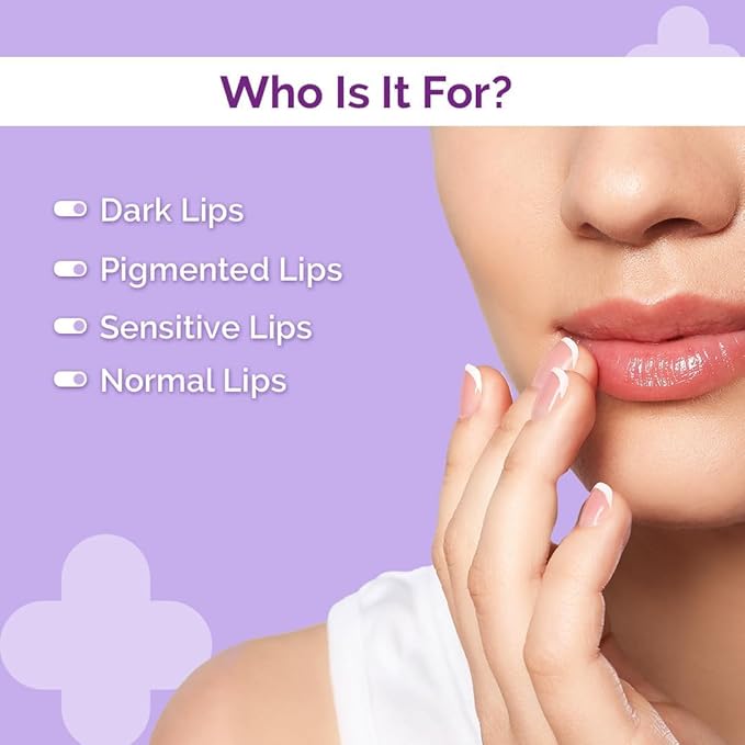1% Kojic Acid Lip Balm With Alpha Arbutin & Hyaluronic Acid, SPF 30 PA++ for Dark & Pigmented Lips - 4g-Velvo Beauty