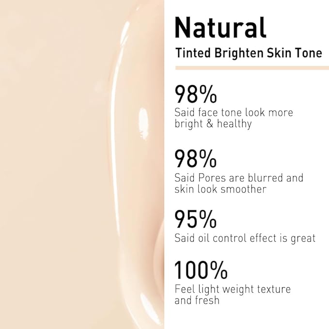 CATKIN Beige Tinted Face Makeup Primer Base Brighten Even Skin Tone Correcting Cream Veil Blur Pores Oil Control Infused with Hyaluronic acid Light Make up for All Skin-Velvo Beauty