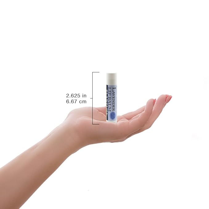 Plantlife Lavender Lip Balm - Organic Lip Balm Made with Beeswax, Calendula & Chamomile to Create the Most Soothing Lip Balm for Chapped Lips - Helps Moisturize Lips & Cuticles - Made in California-Velvo Beauty