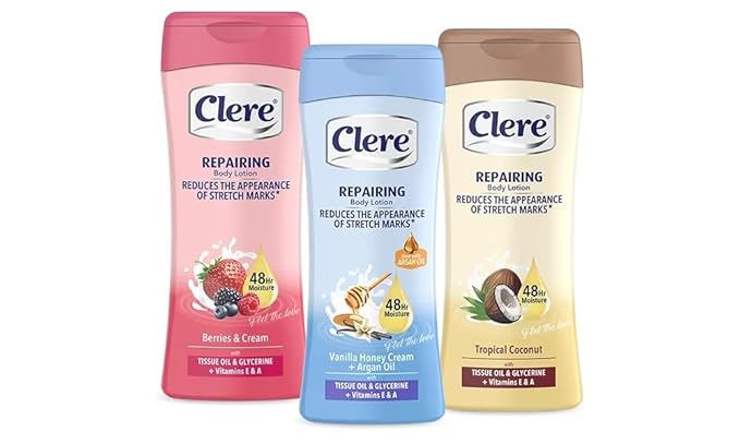 CLERE Body Lotion - Berries & Cream - 400mL-Velvo Beauty