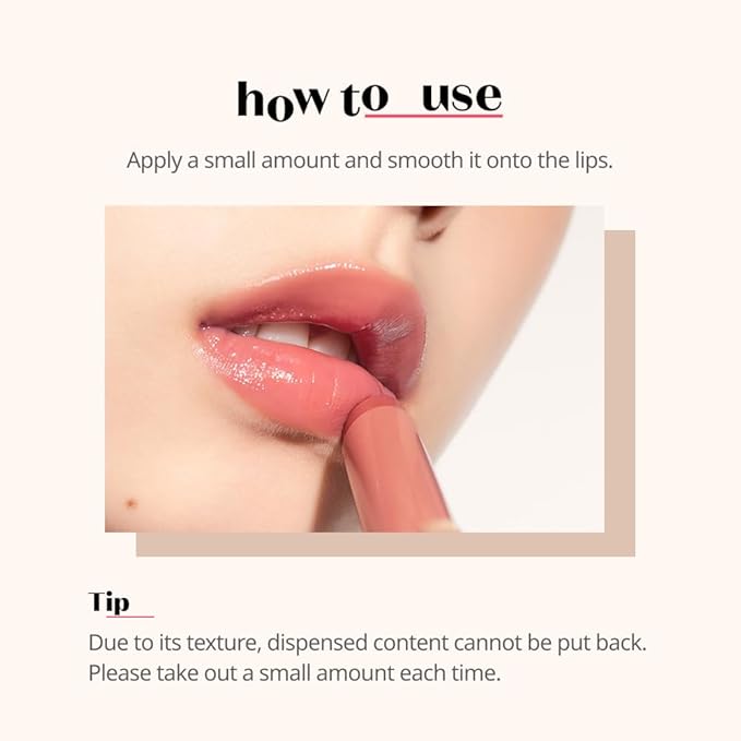 ETUDE Ginger Sugar Melting Balm Stick 05 Rosy Berry | Tinted Moisturizing Lip balm | Natural Ingredients Hydrate Ginger, Sugar, Shea Butter Moisturizing Relaxing Effect | K-Beauty-Velvo Beauty