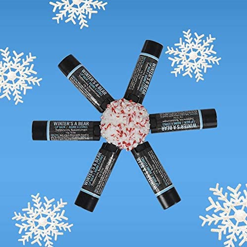 Walton Wood Farm Lip Balm Trio (Winter's A Bear) Crème Caramel and Natural Vanilla Flavor 100% All-Natural, Vegetarian Friendly, and Paraben-Free-Velvo Beauty