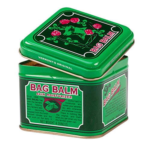 Bag Balm Vermont's Original for Dry Chapped Skin Conditions (1 Ounce Tin (2 Pack))-Velvo Beauty