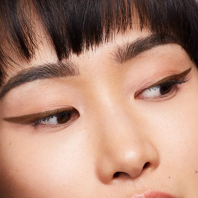 MAKE Beauty Continuum Waterproof Gel Eyeliner Pencil. Creamy, Pigmented Multi-Use, including Waterline with Built-in Sharpener and Blending Brush. Smudge-Proof Makeup. Shade - Otherworld, Bronze-Velvo Beauty