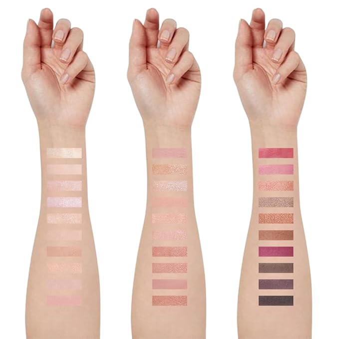 30 Colors Nude Champagne Gold Matte Shimmer Eyeshadow Palette with Brush for Eye Makeup,High Pigmented Pink Purple Brown Eye Shadow Primers Powder Palet de sombras de ojos-Big30-Velvo Beauty