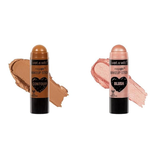 wet n wild MegaGlo Makeup Stick Bundle - Call Me Maple & Peach Bums-Velvo Beauty