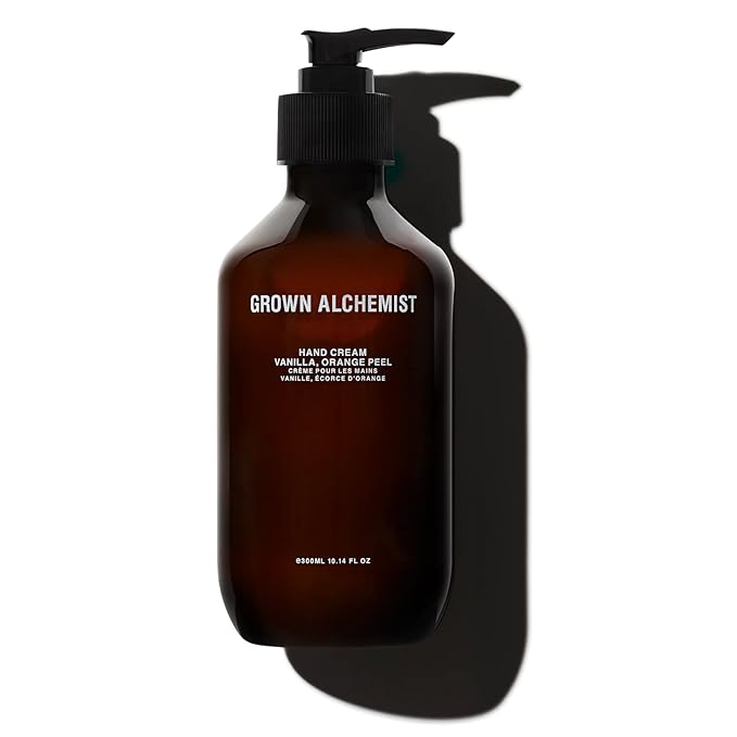 Grown Alchemist Hand Cream - Vanilla and Orange Peel. Non-Greasy Moisturizer that Soothes and Softens Hands (300ml).-Velvo Beauty