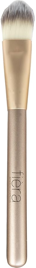 Fièra Concealer & Foundation Brush - Expert Tool for Cream & Liquid Makeup - Seamless, Even Application - Lightweight & Easy to Clean - Perfect for Use with Fièra Luxury Concealer-Velvo Beauty