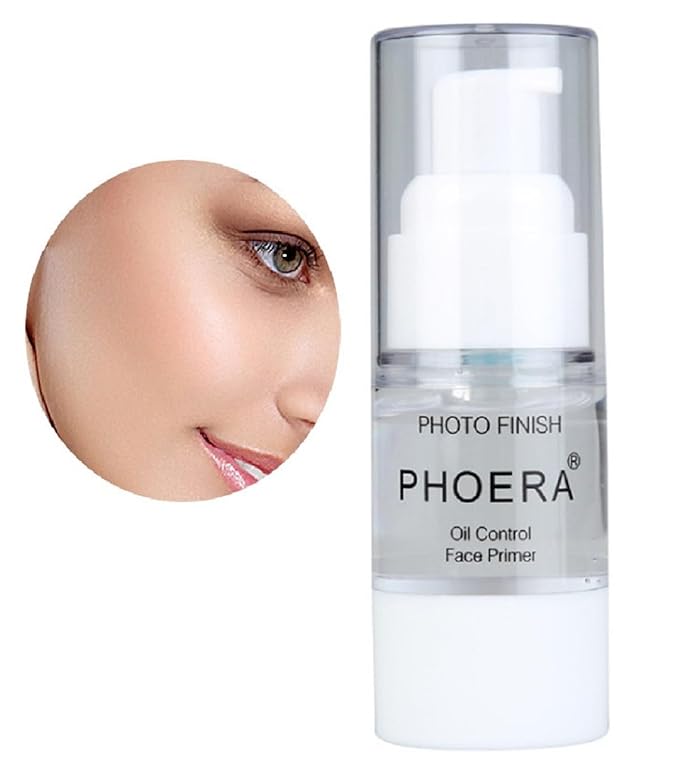 PHOERA Primer,Pro Makeup Primer,Long Lasting Hydrating Smoothing Isolated Moisturizing Oil Free Effect Make Up Base Matte Face Foundation Primer(Travel Size 6 ML)-Velvo Beauty