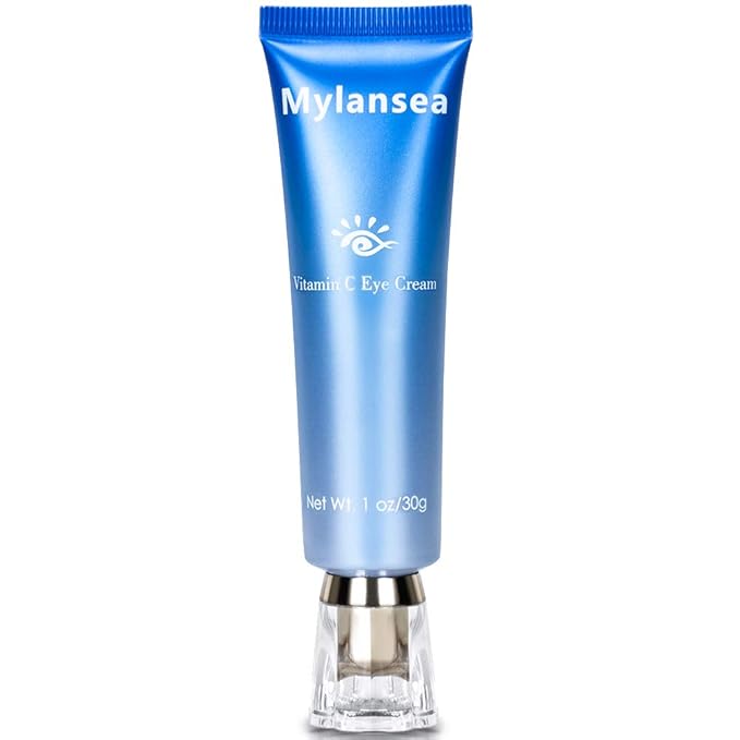 Brightening Vitamin C Eye Gel Cream for Dark Circles & Puffiness, Eye Cream to Help Reduce Fine Lines & Crow's Feet, Boost Hydrating Under Eye Treatment with Hyaluronic Acid & Peptides-Velvo Beauty