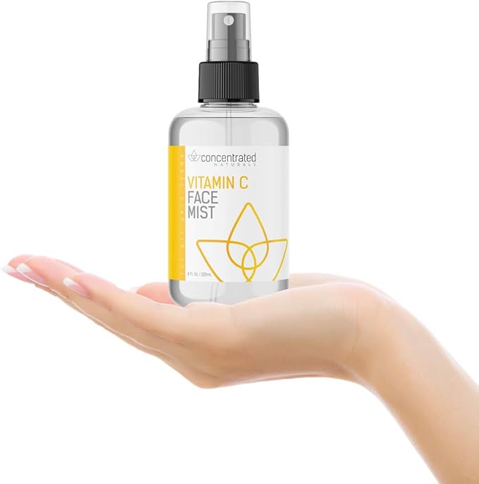 Vitamin C Glow Hydrating Anti-Aging Face Mist w/Actives | Vita C, Niacinamide, Collagen, Peptides and Retinol | Refreshes & Brightens Complexion | 4 fl oz, 120 ml-Velvo Beauty