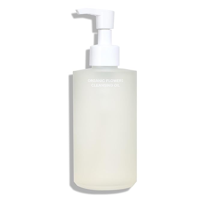 Whamisa Organic Flowers Cleansing Oil, Face Cleanser, Postbiotic-Rich Makeup Remover for Deep Cleansing, Pore Care, Rolling, Fermented, Easy Clean (260ml)-Velvo Beauty