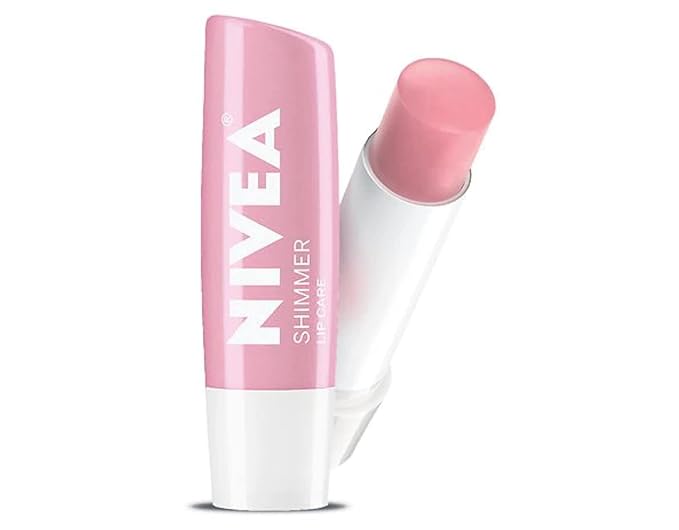 NIVEA A Kiss of Shimmer Radiant Lip Care 0.17 oz (Pack of 6)-Velvo Beauty