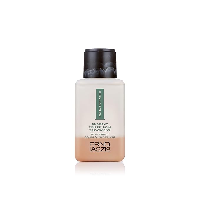 Erno Laszlo Shake-It Tinted Skincare Finisher, Neutral Face Tint for Lighter Complexions, Even Skin Tone & Refine Pores - Pore Minimizer for Face with Natural Matte Finish (3 Fl Oz) Tinted Moisturizer-Velvo Beauty