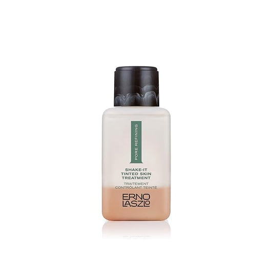Erno Laszlo Shake-It Tinted Skincare Finisher, Neutral Face Tint for Lighter Complexions, Even Skin Tone & Refine Pores - Pore Minimizer for Face with Natural Matte Finish (3 Fl Oz) Tinted Moisturizer-Velvo Beauty