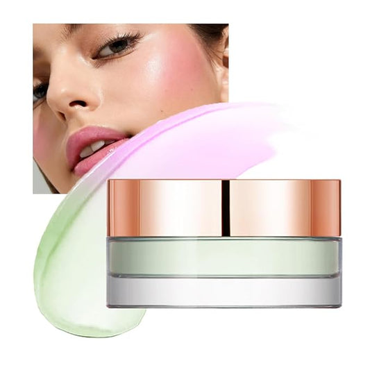 Color Change Blush Clear Liquid Blush Cream Moisturizing Blusher Halo dyeing naturally Blush Rouge Multi-use Makeup Cream For Cheeks Face Lips Waterproof Blush Gel Lip Oil (#2)-Velvo Beauty