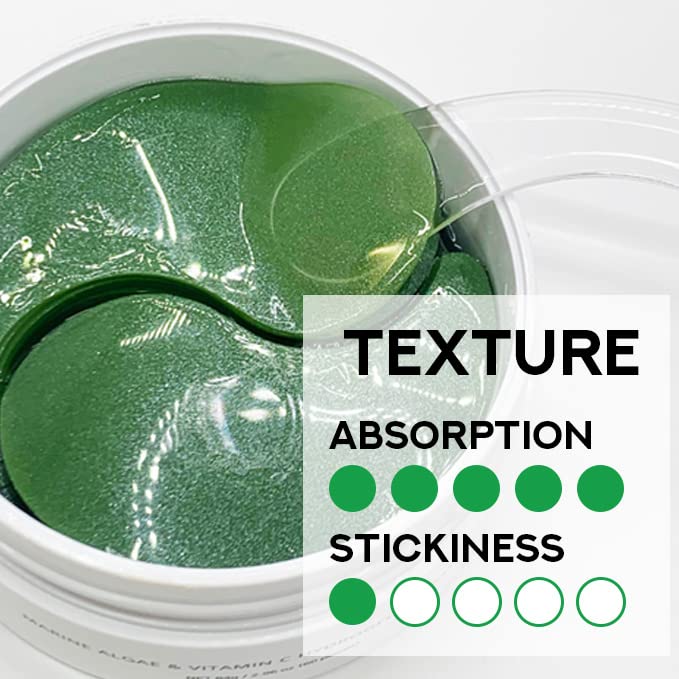 Marine Algae & Vitamin C Hydrogel Eye Patches-Velvo Beauty