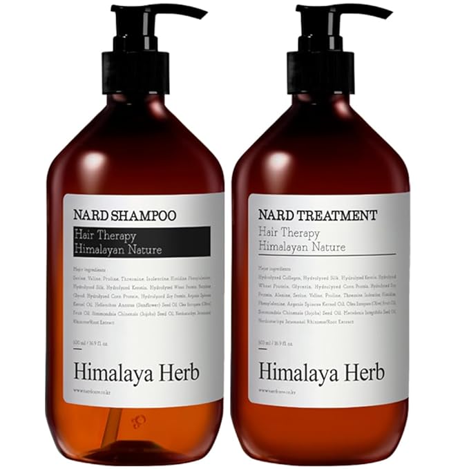NARD Shampoo and Conditioner Set - Scalp Vitality, Soft Cleansing(Containing Argan Olive Jojoba Macadamia Sunflower Oil, Protein, and Amino Acids) - 33.8 oz Mother's day gift for mom-Velvo Beauty