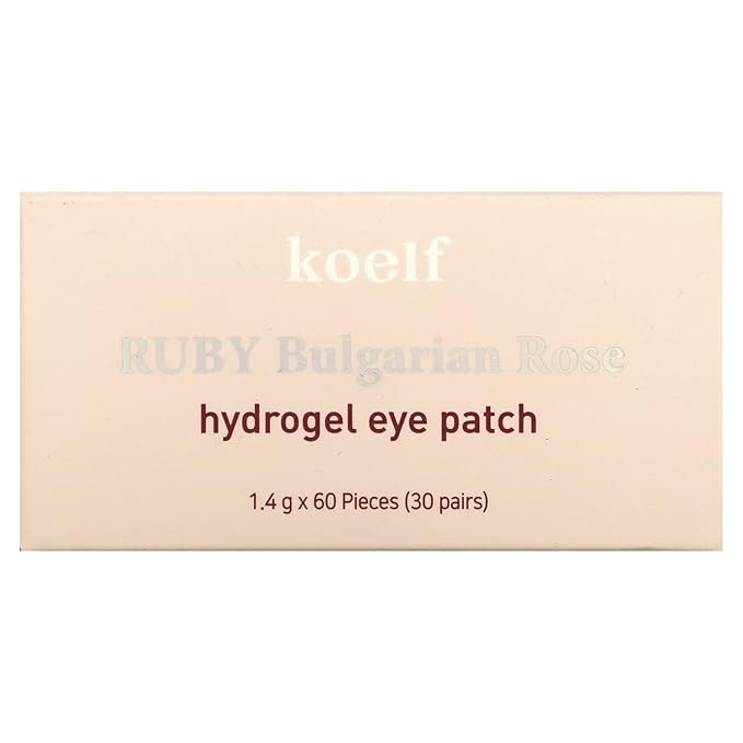 [Koelf] Ruby Bulgarian Rose Hydro Gel Eye Patch 60pcs/30pairs-Velvo Beauty