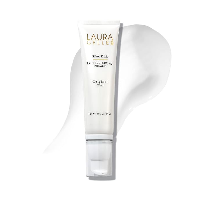 LAURA GELLER NEW YORK Spackle Primer - Original - Super-Size 2 Fl Oz - Hyaluronic Acid Makeup Primer for Mature Skin-Velvo Beauty
