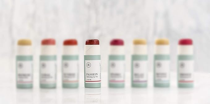 Coconut Matter Lip Balm – Handmade Vegan Coconut Lip Balm with Peach/Red Tint - Hydrating Lip Balm with Natural Coconut Oil, PASSION-Velvo Beauty