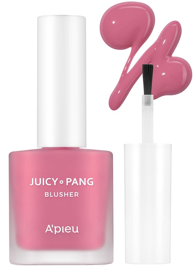A'PIEU JUICY-PANG WATER BLUSHER (PK02 - Raspberry) Korean Liquid Blush For Cheeks K Beauty Makeup-Velvo Beauty