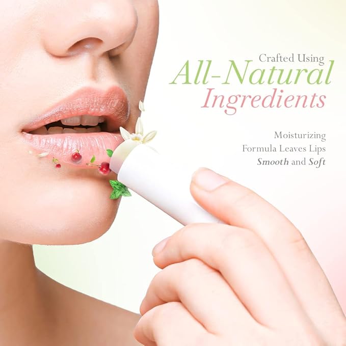 Lip Balm Bulk Unlabeled - Made in USA Bulk Chapstick - Natural Ingredients Vitamin E Shea Butter - Custom Chapstick Bulk For Party & Wedding Favors (18 Count, Peppermint)-Velvo Beauty